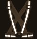 Reflective Harness Vest, Black
