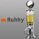 Gėrimų pilstytuvas Ruhhy Gas Pump, 1 l