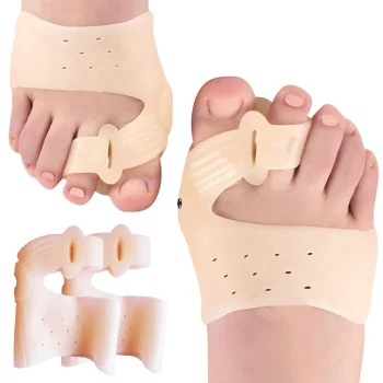 Geliniai pirštų skirtukai nuo išsikišusio kauliuko (Hallux Valgus), 2 vnt.