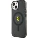 Ferrari Translucent MagSafe dėklas skirtas iPhone 14 Plus, juodas