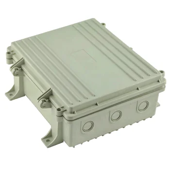 Hermetinė montažinė dėžė 250x253x100mm IP65, šviesiai pilka