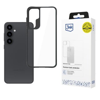 3mk Satin Armor Case+ dėklas Samsung Galaxy S25, permatomas
