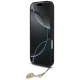 Guess iPhone 17 Pro dėklas 4G Charms Collection MagSafe, juodas