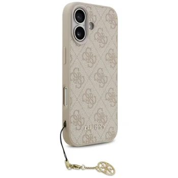 Guess iPhone 17 Case 4G Charms Collection MagSafe, Pink