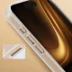 Dėklas Clear Thin Mag skirtas iPhone 17 Air 6.6\", auksinis