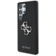 Guess Grained Big 4G Logo dėklas Samsung Galaxy S25 Ultra juodas