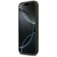 Guess Silicone Big 4G Script dėklas, skirtas iPhone 17 Pro Max, chaki
