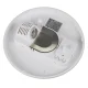 Maclean MCE309 lubinis šviestuvas su mikrobangų jutikliu, E27, 25W, baltas