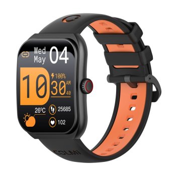 Išmanusis laikrodis Colmi P86 1.93" AMOLED Bluetooth, juodas