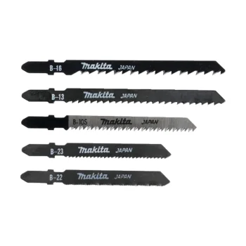 Siaurapjūklio pjūklelių rinkinys Makita A-86898 (5 vnt.)