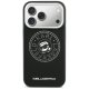 Karl Lagerfeld Point & Karl Sketch MagSafe dėklas skirtas iPhone 17 Pro, juodas