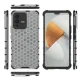 Dėklas Vivo V23 5G telefonui Honeycomb su elastingu rėmeliu, skaidrus