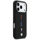 BMW M Silicon Tricolor Line MagSafe dėklas iPhone 17 Pro, juodas