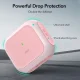 ESR Orbit HaloLock MagSafe dėklas „AirPods 4“ ausinėms, rožinis