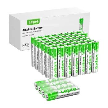 Šarminiai elementai Lepro PR130001-48 AAA (R3) 1.5V 1200 mAh, 48 vnt.