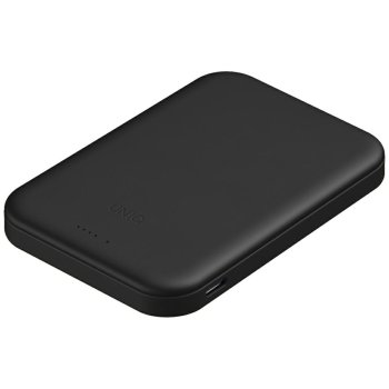 Uniq Lyden Lexa magnetinė išorinė baterija 5000mAh PD USB-C, juoda