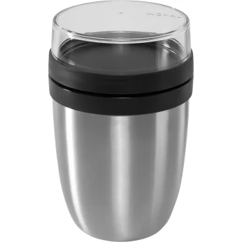 Maisto termosas Mepal Thermo-Lunchpot Ellipse 500+200 ml, Nordic Black