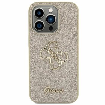 Samsung Galaxy S23 FE (SM-S711B/DS) Glitter Script Big 4G Case Cover, Gold