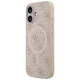 Guess 4G Ring Classic Logo MagSafe dėklas iPhone 17, rožinis