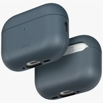 Uniq Lyden Vex dėklas AirPods Pro 3 ausinėms su dirželiu, mėlynas