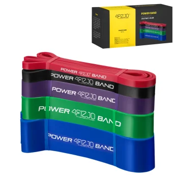 Pasipriešinimo gumų rinkinys 4Fizjo Power Band, 5 vnt.