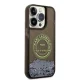 Karl Lagerfeld Liquid Glitter RSG dėklas, skirtas iPhone 14 Pro, juodas
