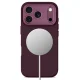 Dėklas Tech-Protect Uniq MagSafe CC, skirtas iPhone 18 Pro / 17 Pro, bordo