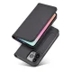 Atverčiamasis dėklas Magnet Card Case iPhone 14 Pro Max, juodas