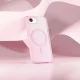 Puro Gradient MagSafe silikoninis dėklas iPhone 16e / 17e, rožinis