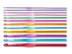 12-Piece Crochet Hook Set with Case, Aluminum Hooks 2mm - 8mm