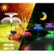 Jellyfish solar garden lights 4 pcs