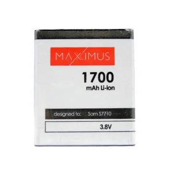 Maxximus Battery for Samsung S7710 Xcover 2 / M950, 1700mAh