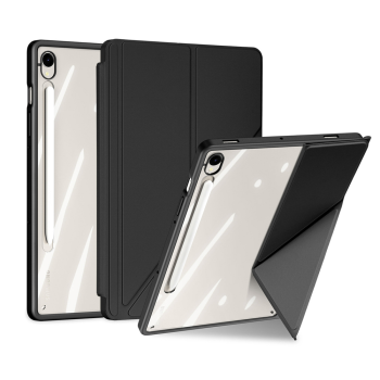 Dux Ducis Magi dėklas Samsung Galaxy Tab S10 FE / S9 / S9 FE, juodas