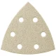 Trikampis šlifavimo popierius Klingspor PS 33 CK, P80, 96 mm, GLS15, su kibukais, 100 vnt.