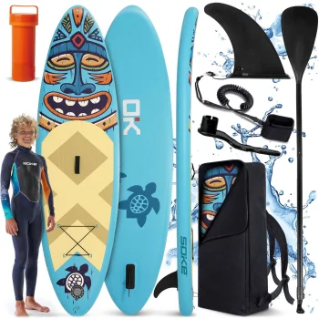 Pripučiama SUP irklentė Soke Aquasurf 130346, 275x76x12 cm, iki 85 kg