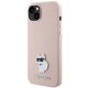 Karl Lagerfeld dėklas, skirtas iPhone 15 Plus, rožinis