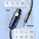 Garso laidas Orico AXKF 3.5 mm mini jack į XLR lizdą 5 m, juodas