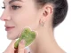 Nefrito masažuoklių rinkinys veidui ir kaklui su Gua Sha