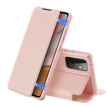 Dux Ducis Skin X Folio Case for Samsung Galaxy A72 4G Pink