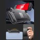 Supcase Crystal dėklas, skirtas Nintendo Switch 2, skaidrus juodas