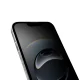 Apsauginis grūdintas stiklas Puro Privacy, skirtas iPhone 16e / 17e