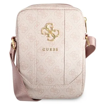 Guess 4G Big Metal Logo planšetės krepšys 8" GUTB8G4GFPI, rožinis