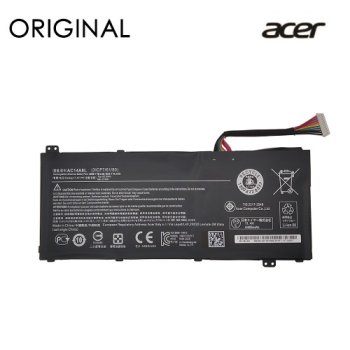 Nešiojamojo kompiuterio baterija ACER AC14A8L, 4465mAh, Originali