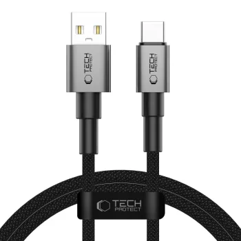Tech-Protect UltraBoost DNA USB-A to USB-C Cable 15W 100cm Gray