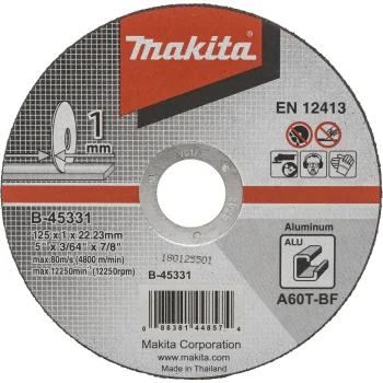 Pjovimo diskas aliuminiui Makita B-45331, 125 x 1 mm