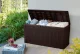 Sodo daiktadėžė KETER COMFY 270L, ruda