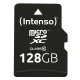 Intenso 128 GB Class 10 microSDXC atminties kortelė su adapteriu