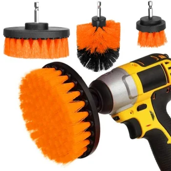 Bigstren Drill Cleaning Brush Set, 4 pcs