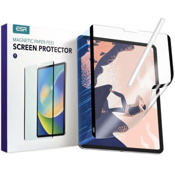ESR Paper Feel magnetinė apsauginė plėvelė iPad Air 4 / 5 / Pro 11, matinė