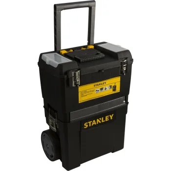 Stanley Mobile Work Centre įrankių dėžė su ratukais 1-93-968, juoda